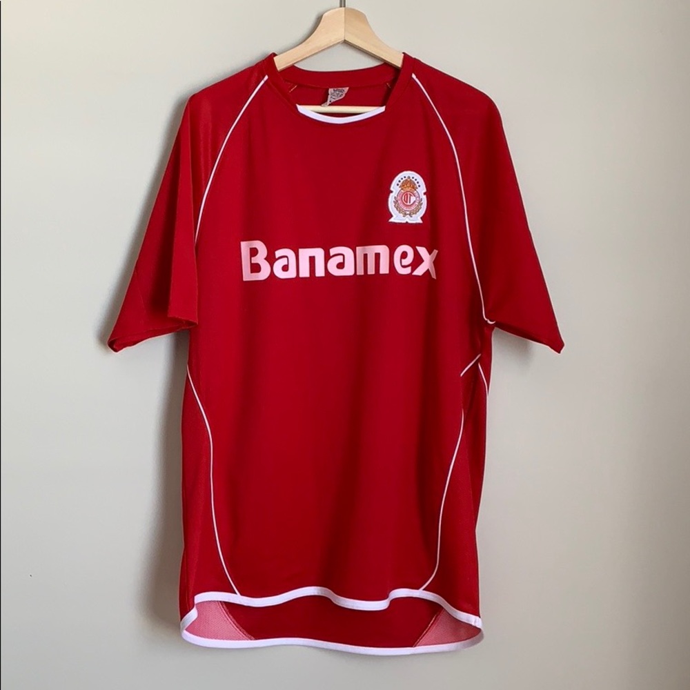 Banamex Soccer Jersey Shirt Large